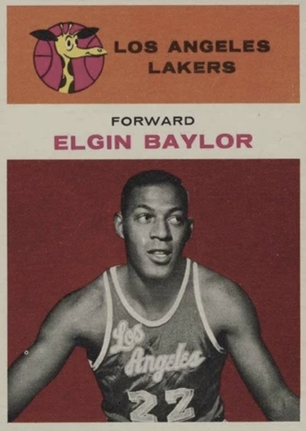 Elgin Baylor 1961 Fleer