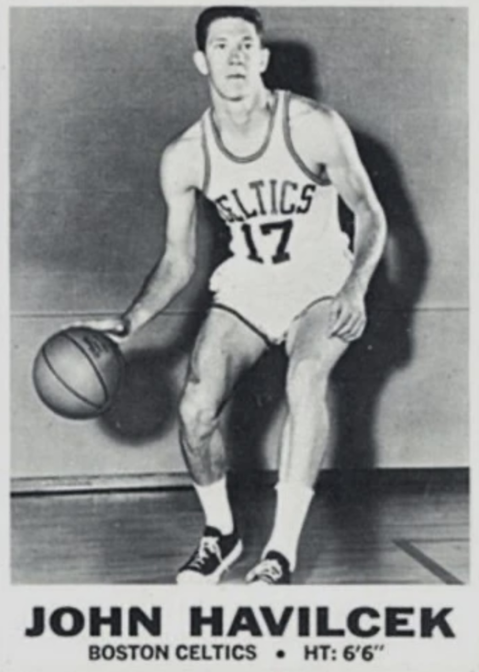 John Havlicek 1968 Topps Error Card