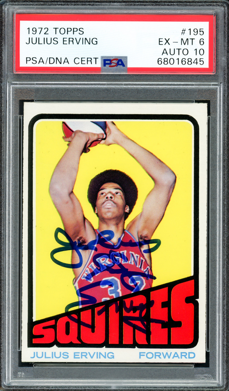 Julius Erving 1972 Topps