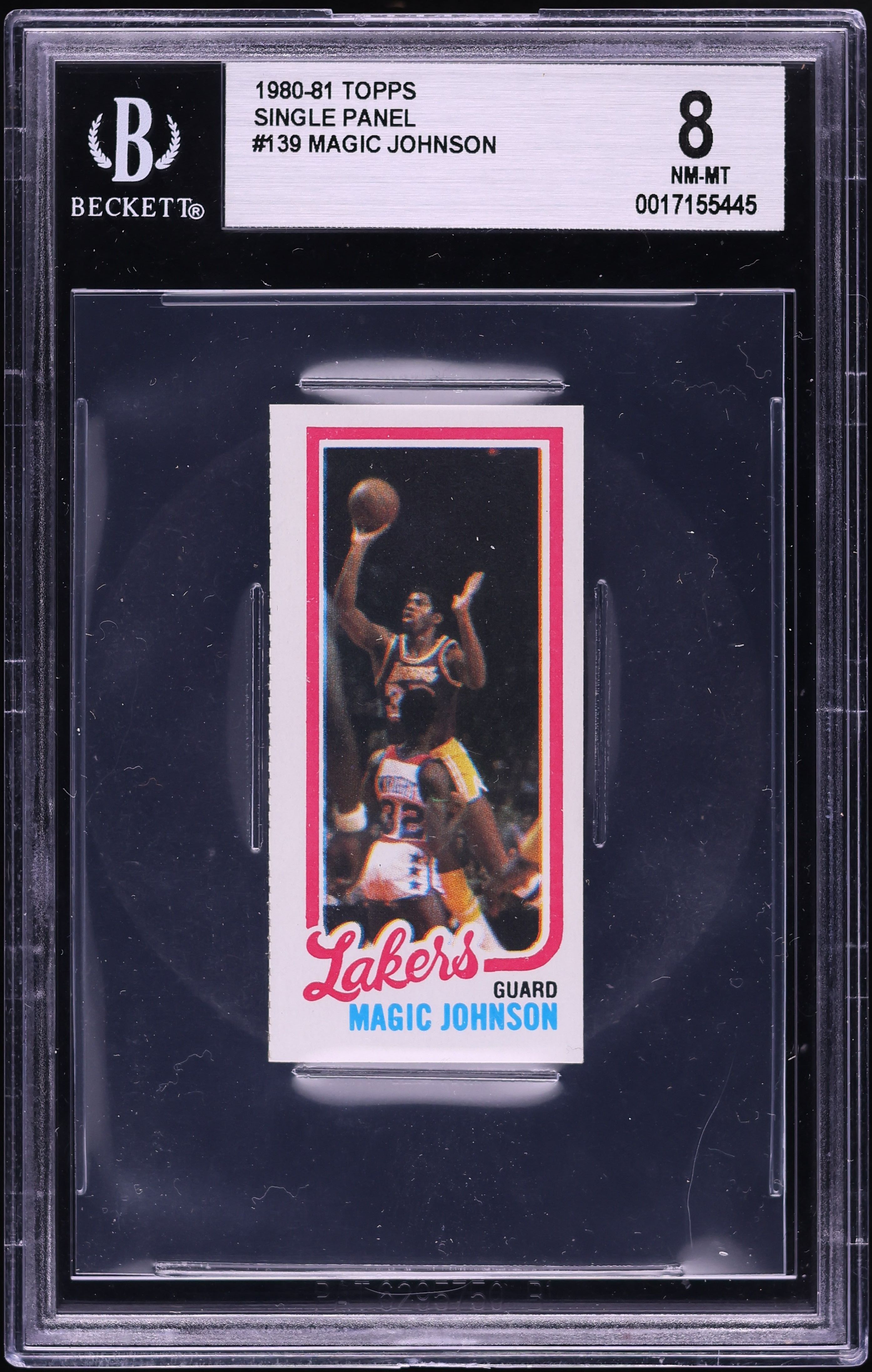 Magic Johnson 1980 Topps